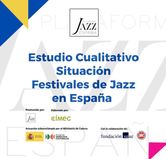 Presentación del Estudio Cualitativo Situación Festivales Jazz en España (Madrid. 15 de septiembre de 2026) [Noticias de jazz] - Tomajazz - La Plataforma Jazz España presentará el 15 de septiembre de 2026 en Madrid el Estudio Cualitativo Situación Festivales Jazz en España, un informe dedicado al análisis de los festivales de jazz, sus audiencias y las tendencias de programación en el sector #Noticiasdejazz