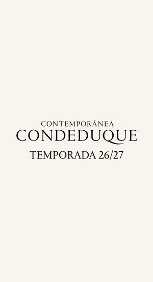 Contemporánea Condeduque 2026-2027 Música: diálogo entre tradición, experimentación y nuevos lenguajes sonoros [Noticias de Jazz... y otras músicas] - Tomajazz - Condeduque presenta su temporada musical 2026-2027 con una programación que combina flamenco, jazz, música clásica, electrónica experimental y creación contemporánea. Artistas como Pablo Martín Caminero, Erik Truffaz, Antonio Lizana, Niño Josele, La Tremendita, Musgö o Moisés P. Sánchez protagonizan una temporada marcada por los cruces estilísticos, los estrenos y la colaboración con ciclos como JazzMadrid, Inverfest, Ibermúsica km0 y Soundset.