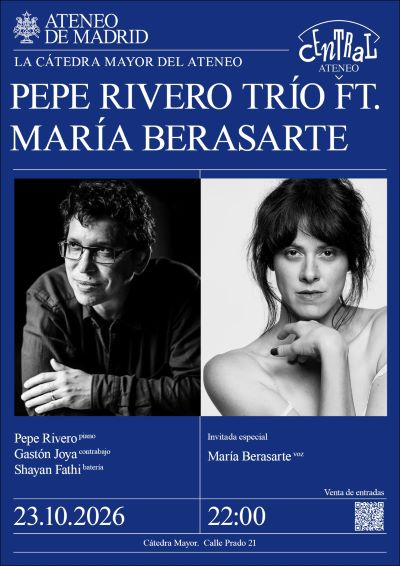 Cartel Pepe Rivero Trio feat Maria Berasarte Tomajazz Cartel Pepe Rivero Trio feat Maria Berasarte Tomajazz